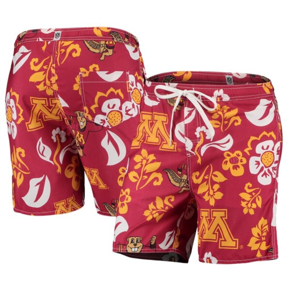 WES and WILLY Men's UNIVERSITY OF MN XL Trunks NEW